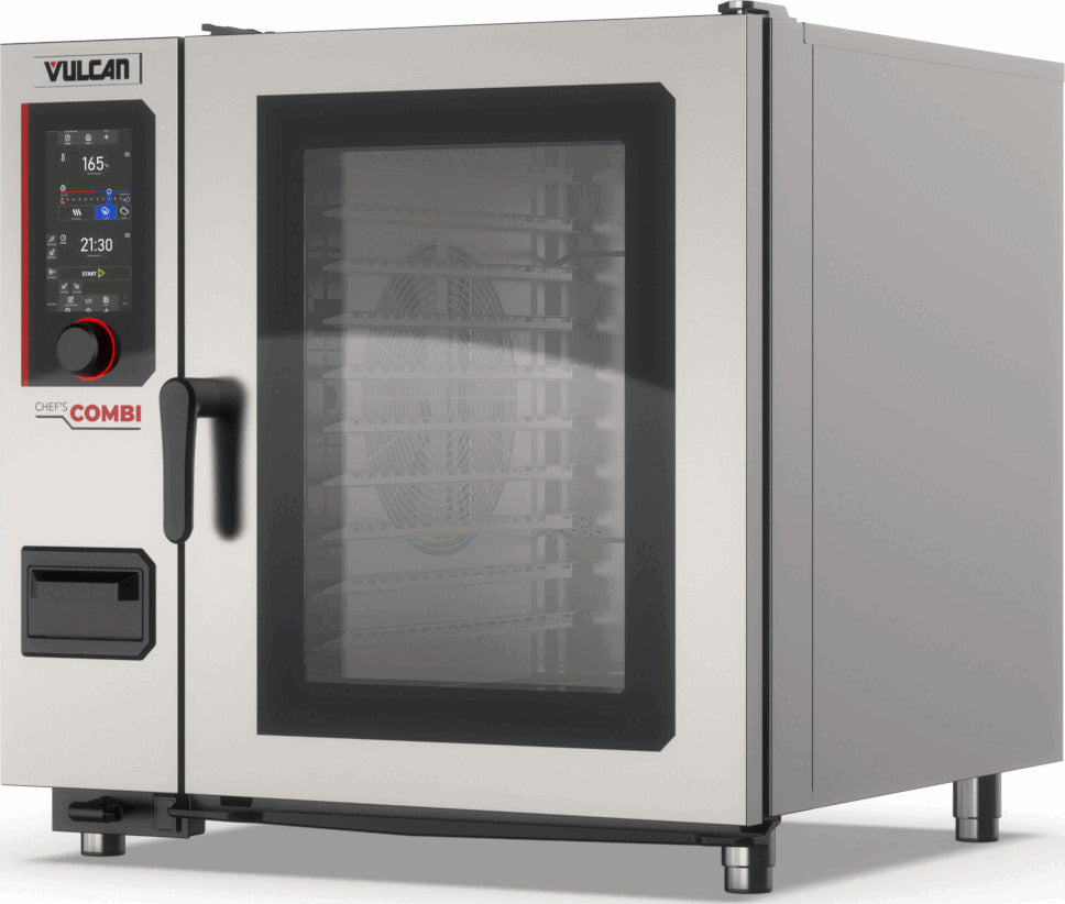 Vulcan CHEF-102G 10-Pan Commercial Combi Oven — Digital Controls