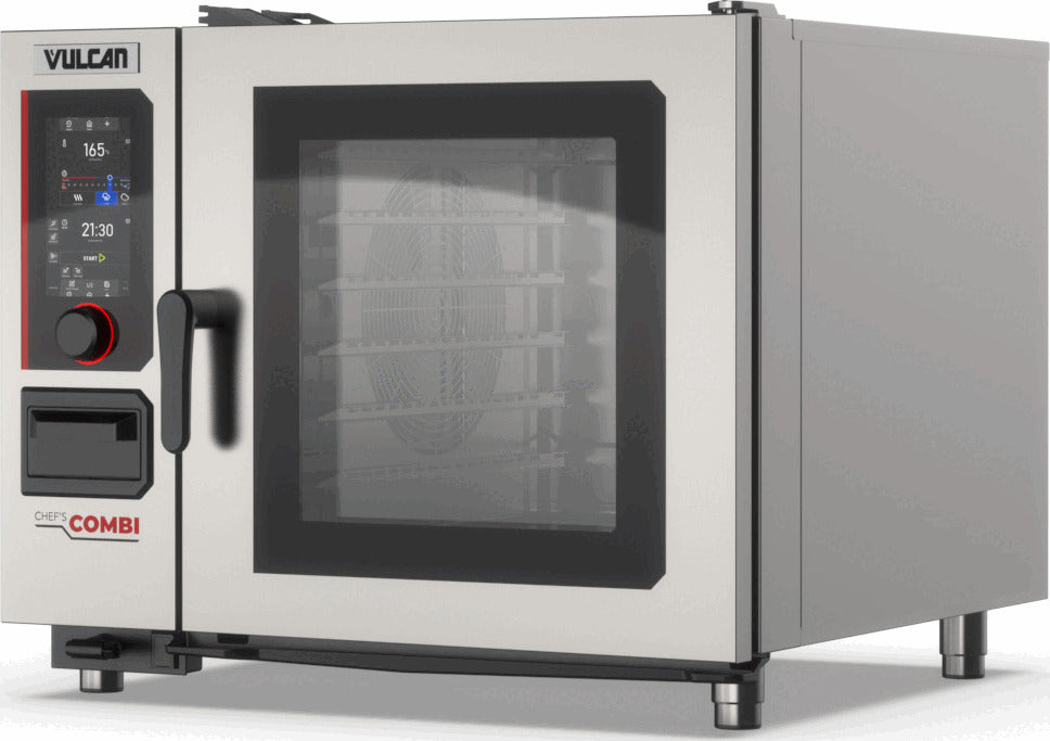 Vulcan CHEF-62G 6-Pan Commercial Combi Oven — Digital Controls