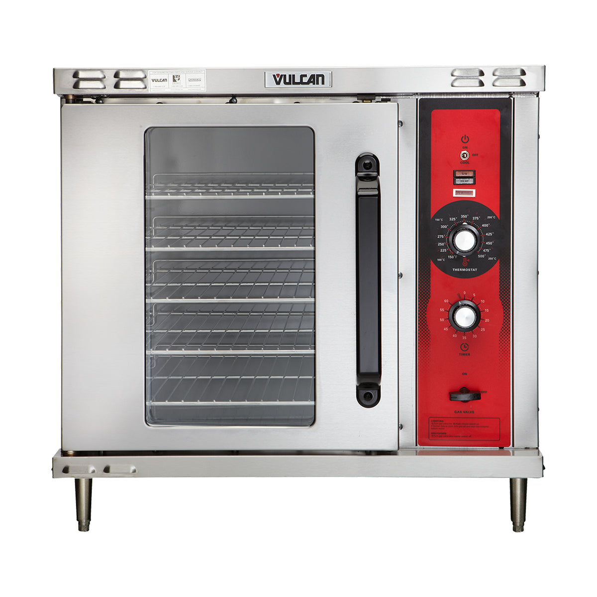 Vulcan GCO2D 30-Inch Commercial Convection Oven — Solid State Control