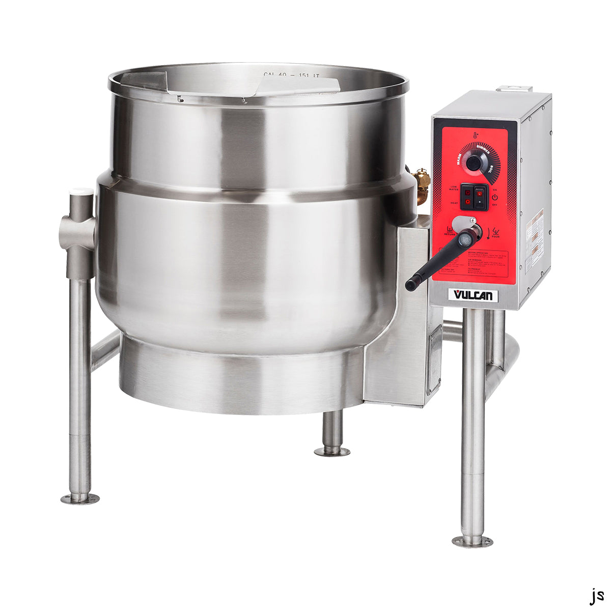 Vulcan K40ELT 40-Gallon Commercial Steam Kettle