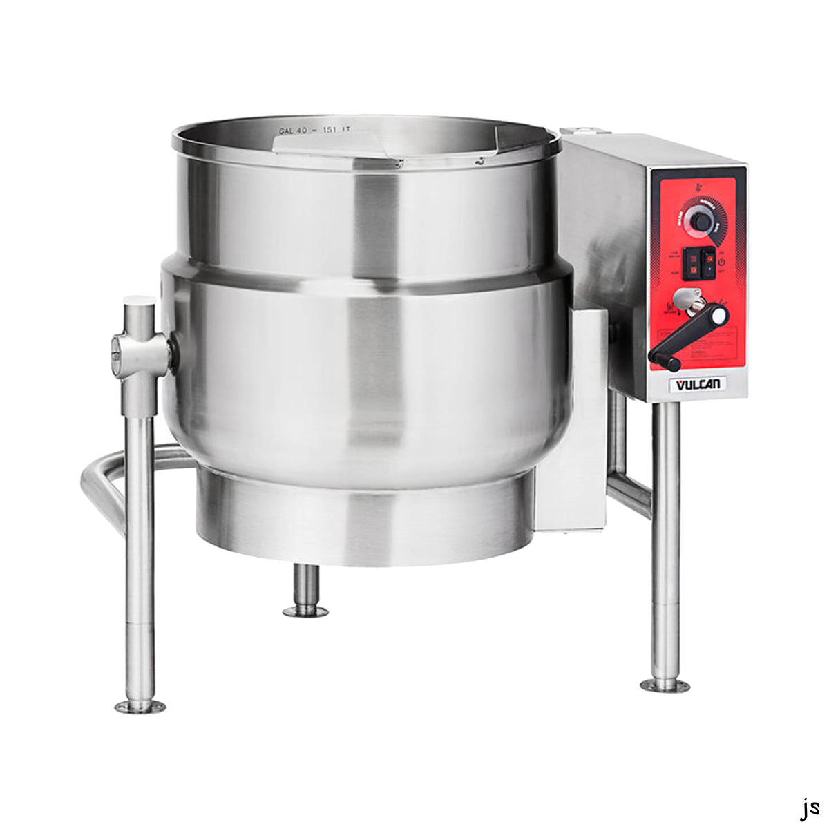 Vulcan K40ELT 40-Gallon Commercial Steam Kettle