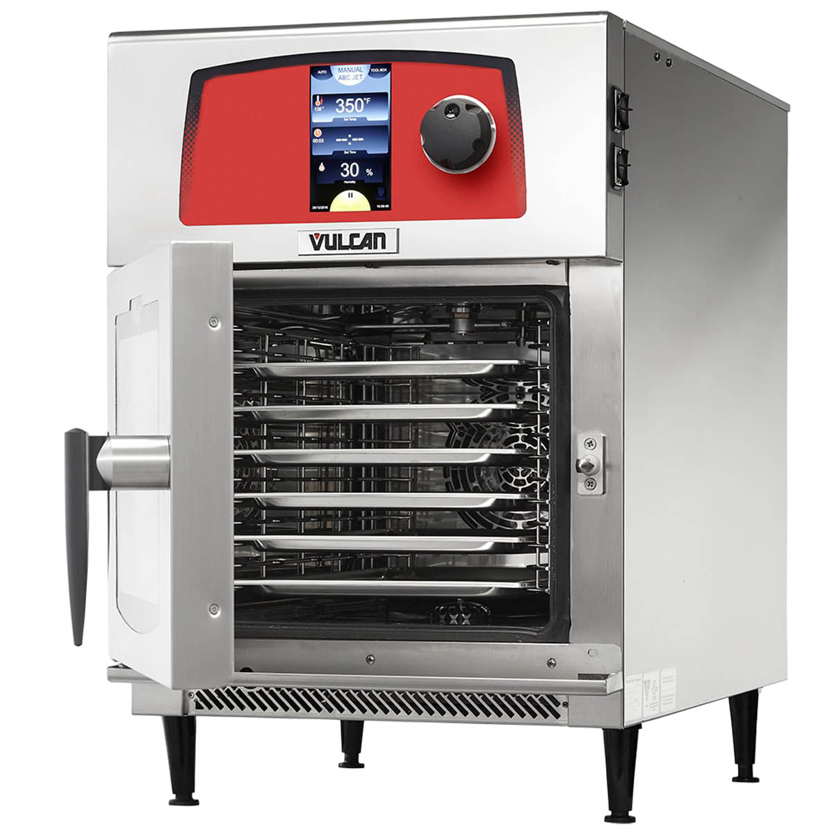 Vulcan MINI-JET Commercial Combi Oven — Touchscreen Controls, 240V