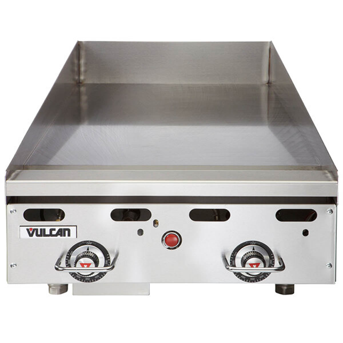 Vulcan MSA24-30 24-Inch Commercial Gas Griddle — 2 Burners, Snap-Action Thermostatic Controls