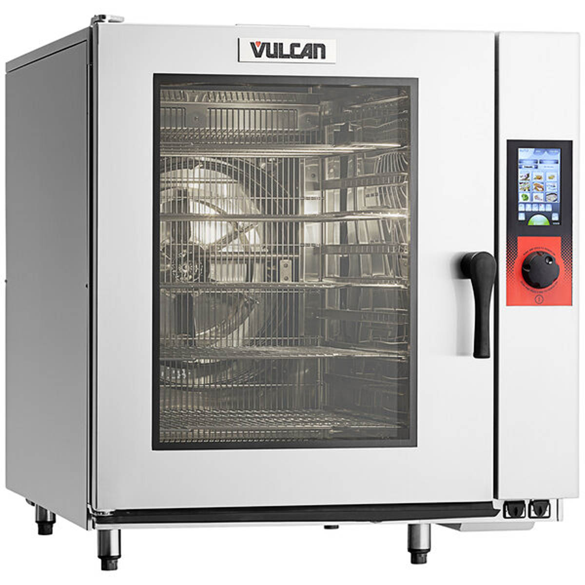 Vulcan TCM-102E-480 10-Pan Commercial Combi Oven — Touchscreen Controls, 480V