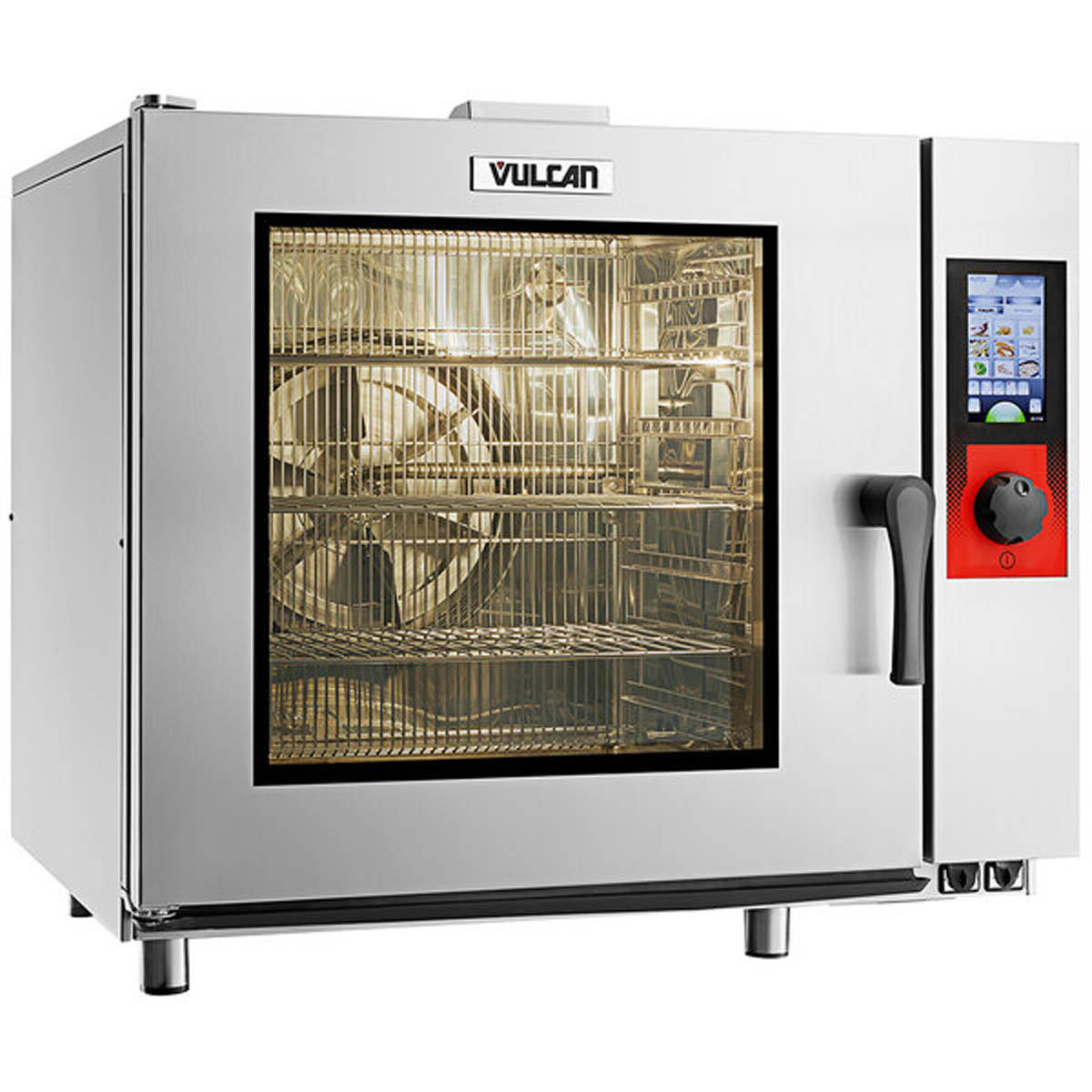 Vulcan TCM-61G-NAT/LP Commercial Combi Oven — Manual Controls