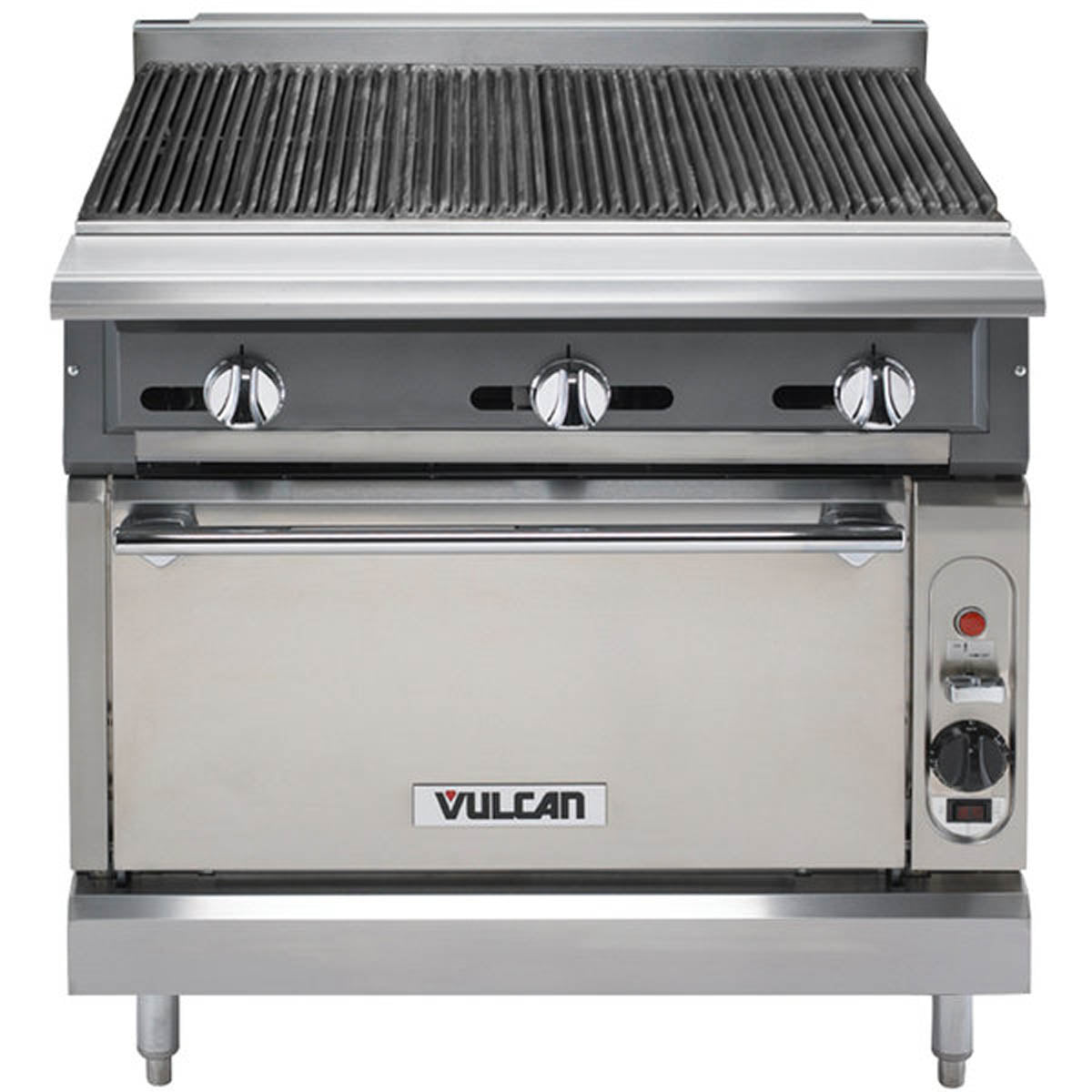 Vulcan VCBB36 36-Inch Commercial Gas Range — Manual Control