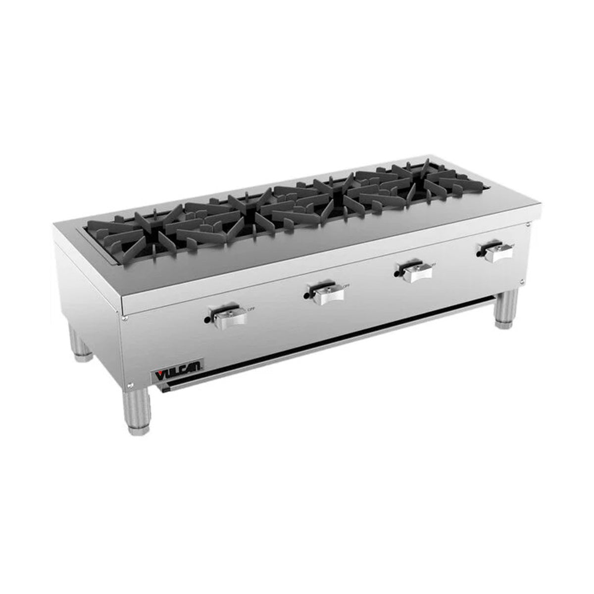 Vulcan VCRR36 36-Inch Countertop Gas Hotplate — 4 Burners