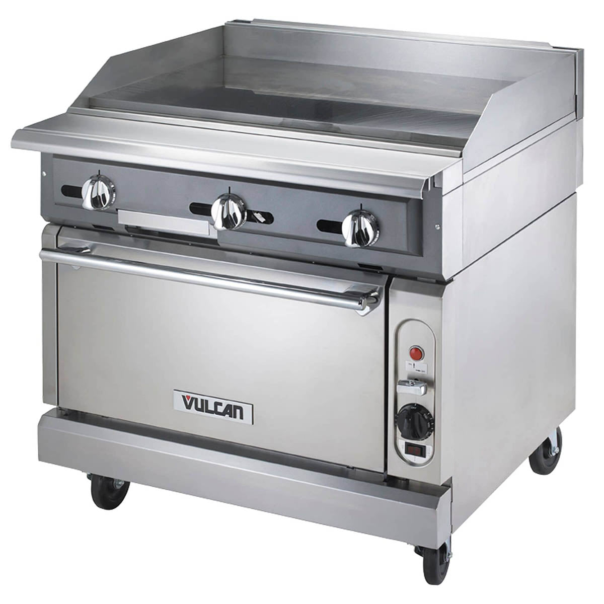 Vulcan VGMT36S 36-Inch Commercial Gas Range — Standard Oven, Thermostatic Control