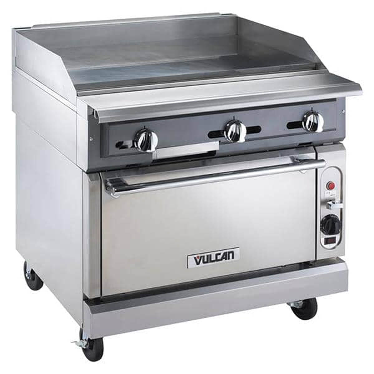 Vulcan VGMT36S 36-Inch Commercial Gas Range — Standard Oven, Thermostatic Control