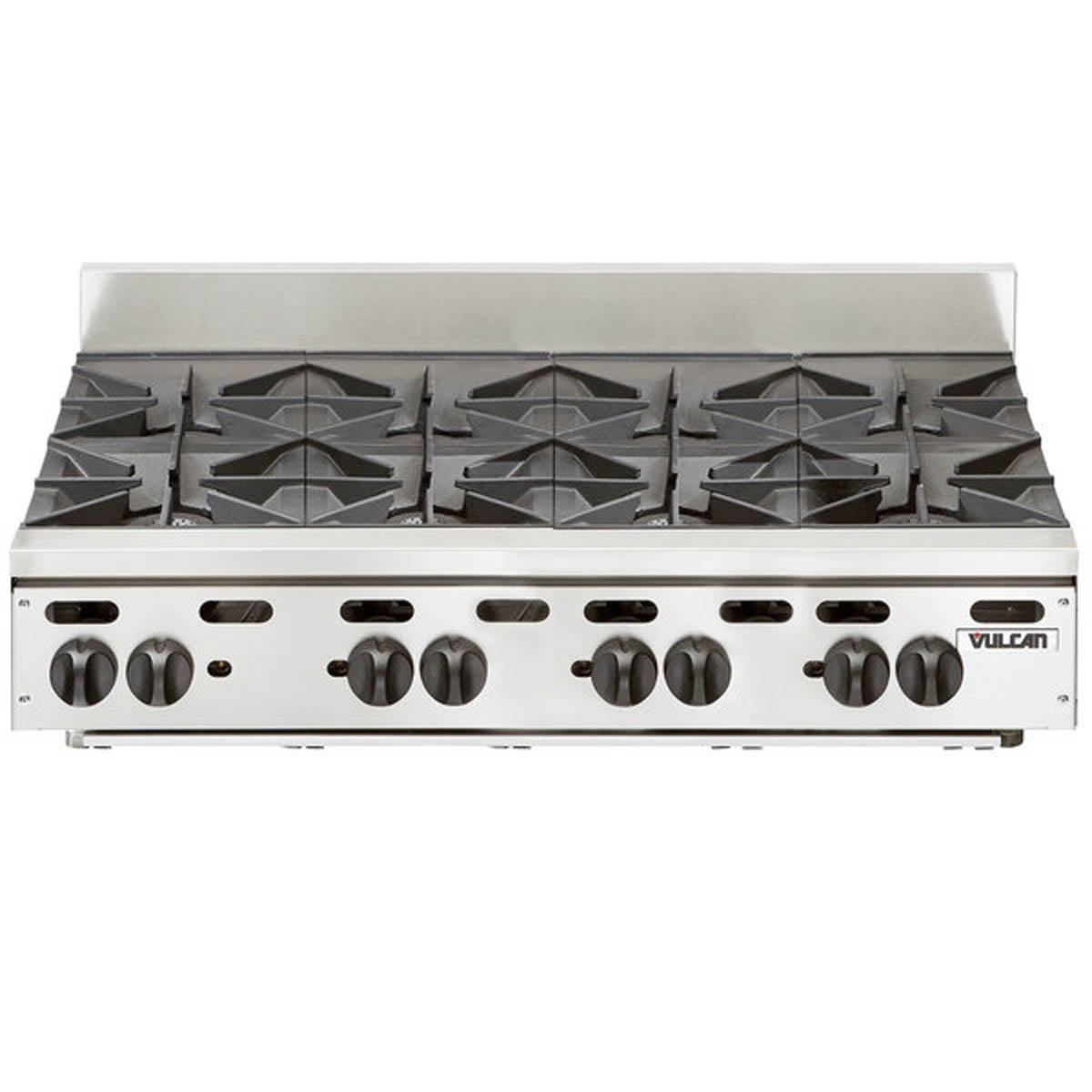 Vulcan VHP848 48-Inch Countertop Gas Hotplate — 8 Burners