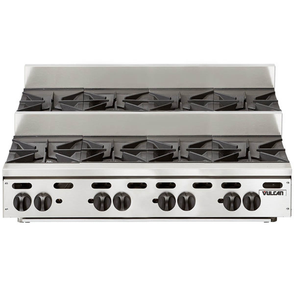 Vulcan VHP848U 48-Inch Countertop Gas Hotplate — 8 Burners