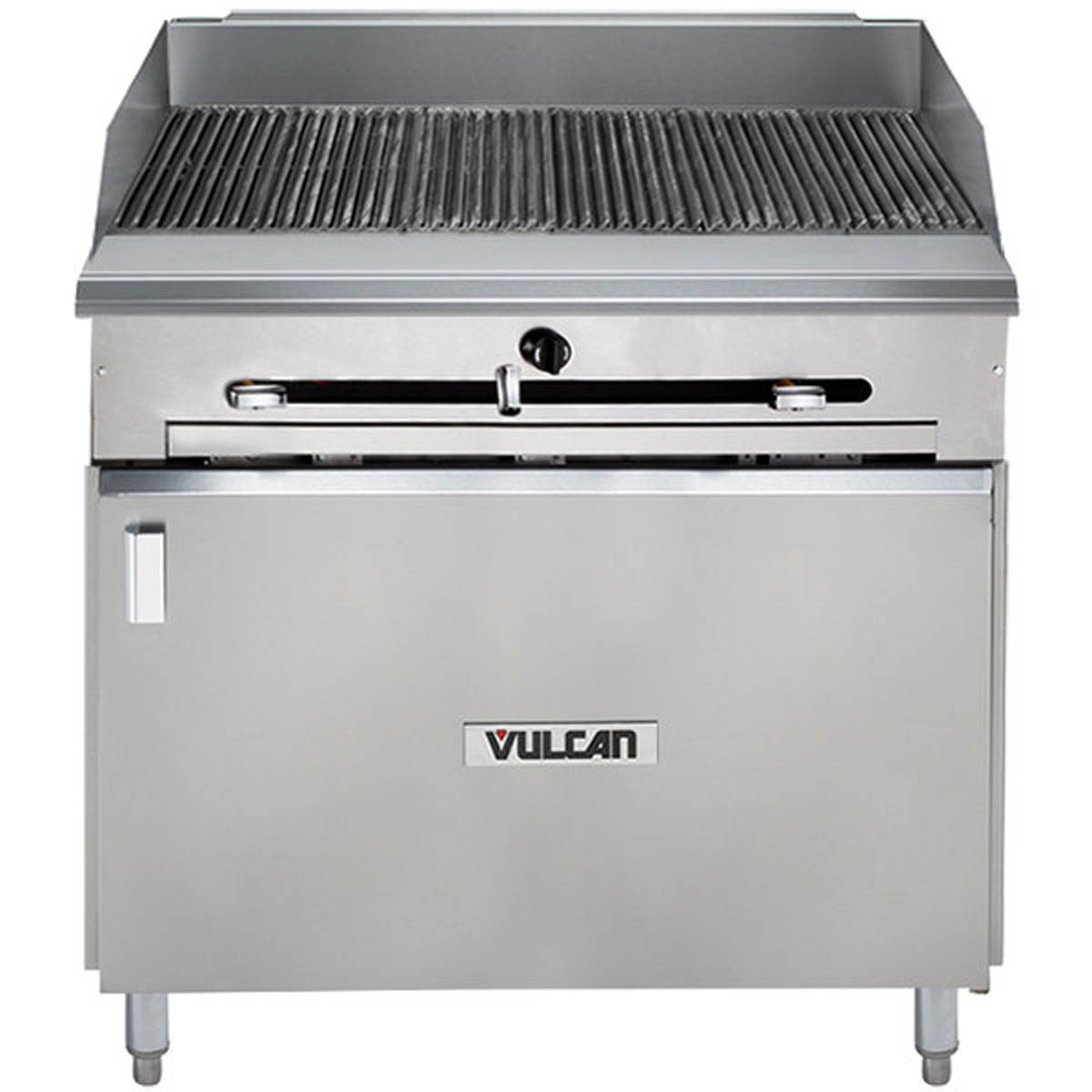Vulcan VTC36B 36-Inch Commercial Gas Range — Manual Control