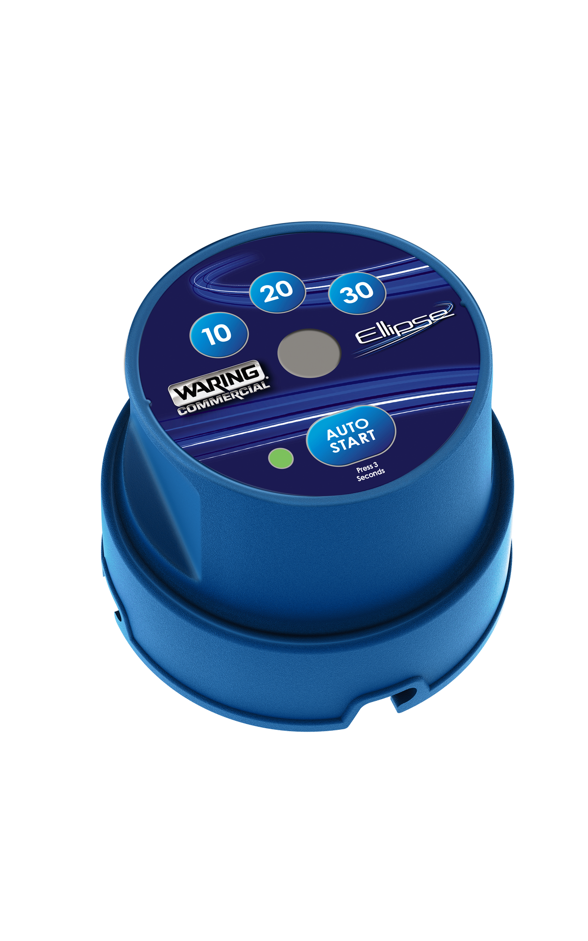 Waring MXEDR Ellipse Drive, blue top unit with 10, 15 and 20 second buttons
