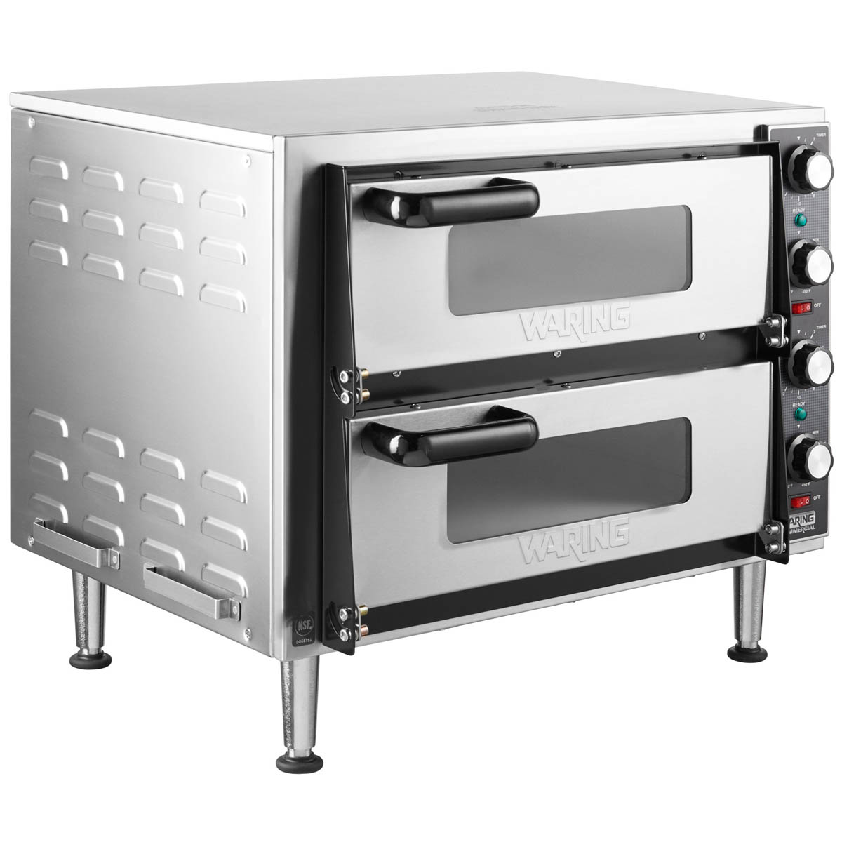 Waring WPO350 pizza oven, angled view