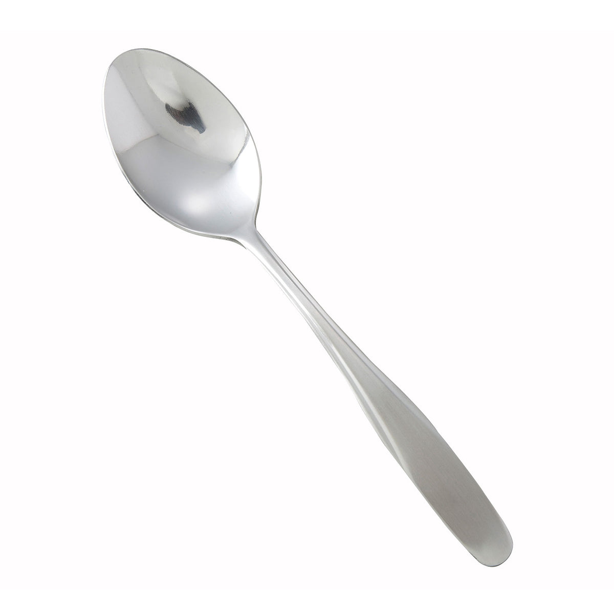 Winco 0008-03 Dinner Spoon, 6-3/4" Manhattan, 18/0 Stainless Steel Satin Finish - 1 Dozen