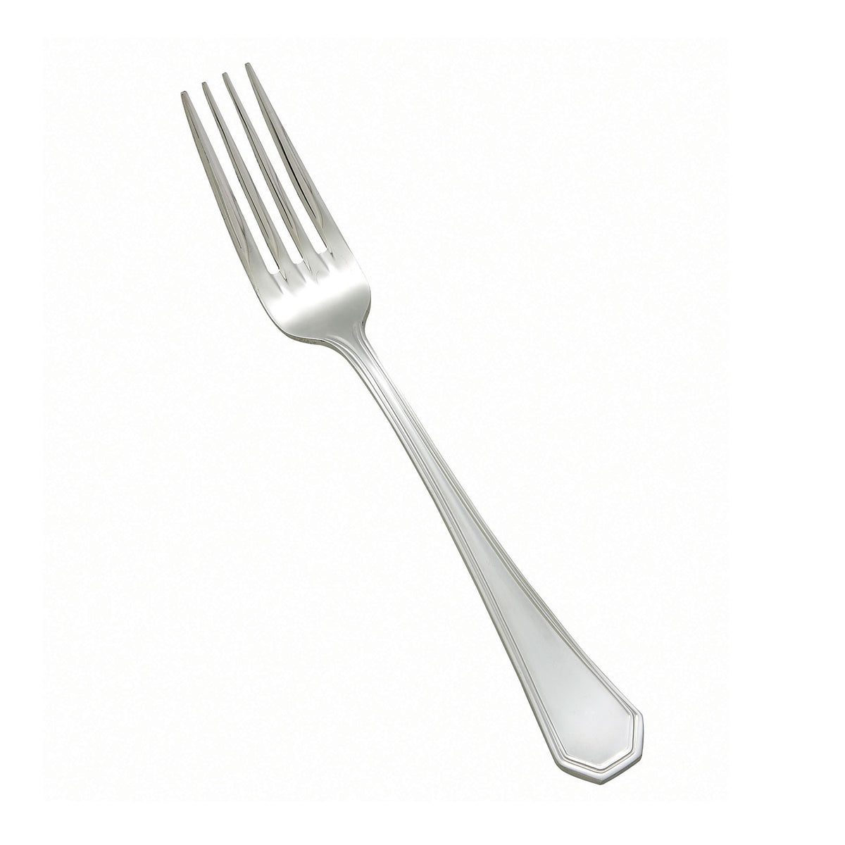 Winco 0035-11 European Dinner Fork, 8.25" Victoria, Heavy 18/8 Stainless Steel Finish - 1 Dozen