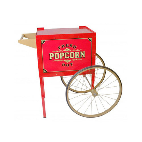 Winco 30010 Popcorn Cart For Street Vendor Popcorn Machines w/ Antique Décor | 38" Wide