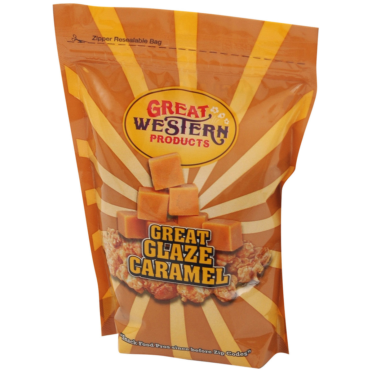 Winco 40021 Benchmark Caramel Glaze - 28 oz. Bag