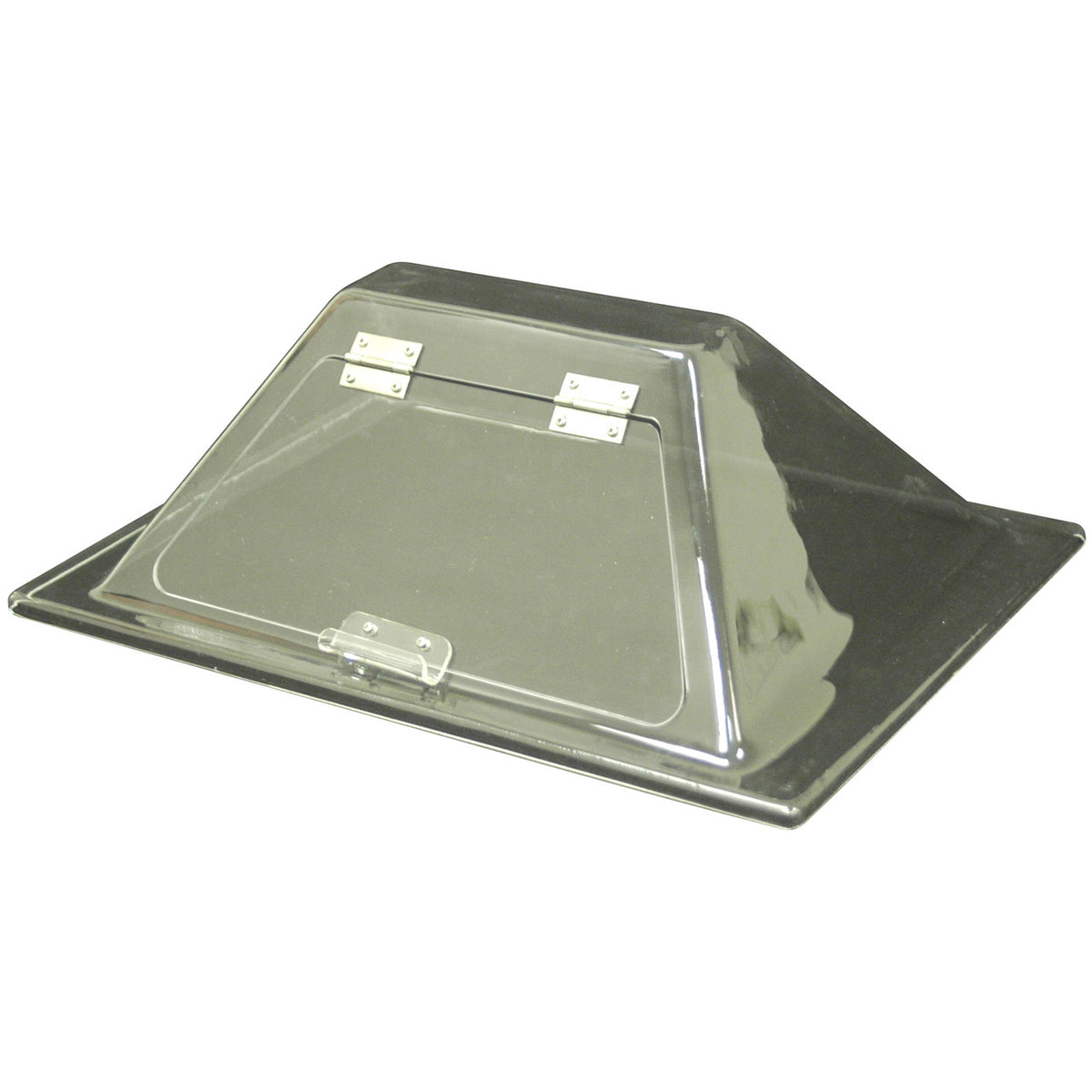 Winco 64010 Winco Benchmark 64010 Sneeze Guard for 10 Hot Dog Roller Grill | 18" Wide