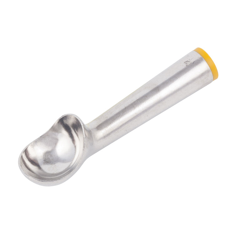Winco AICD-12 3 oz. Aluminum Ice Cream Scoop / Dipper, Size 12 | 3 - 4 oz