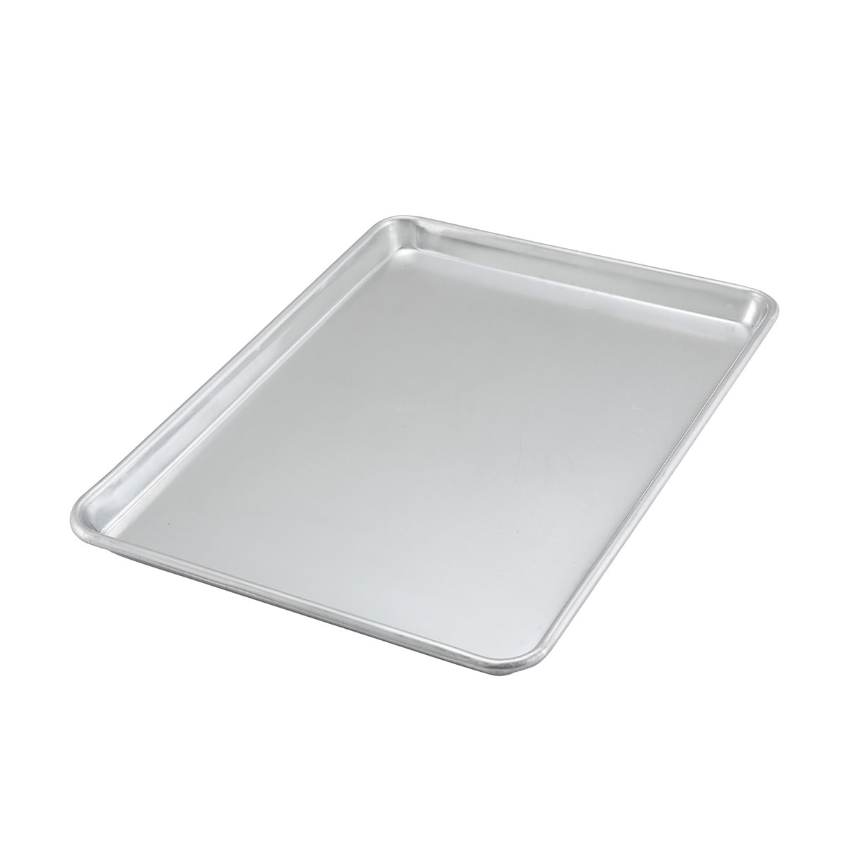 Winco ALXP-1813H 1/2 Size Sheet Pan, 13" X 18", Closed Bead, Heavy Weight, 18 Gauge | aluminum