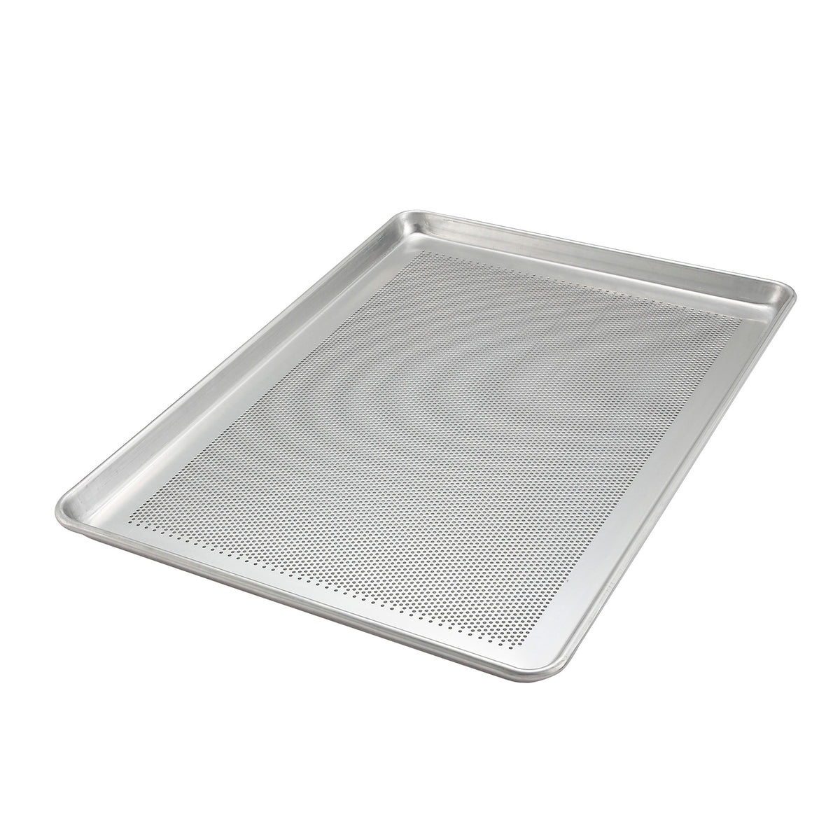 Winco ALXP-1826P Sheet Pan, Full Size, 18" X 26", Perforated, 1/8" Dia. Holes | aluminum