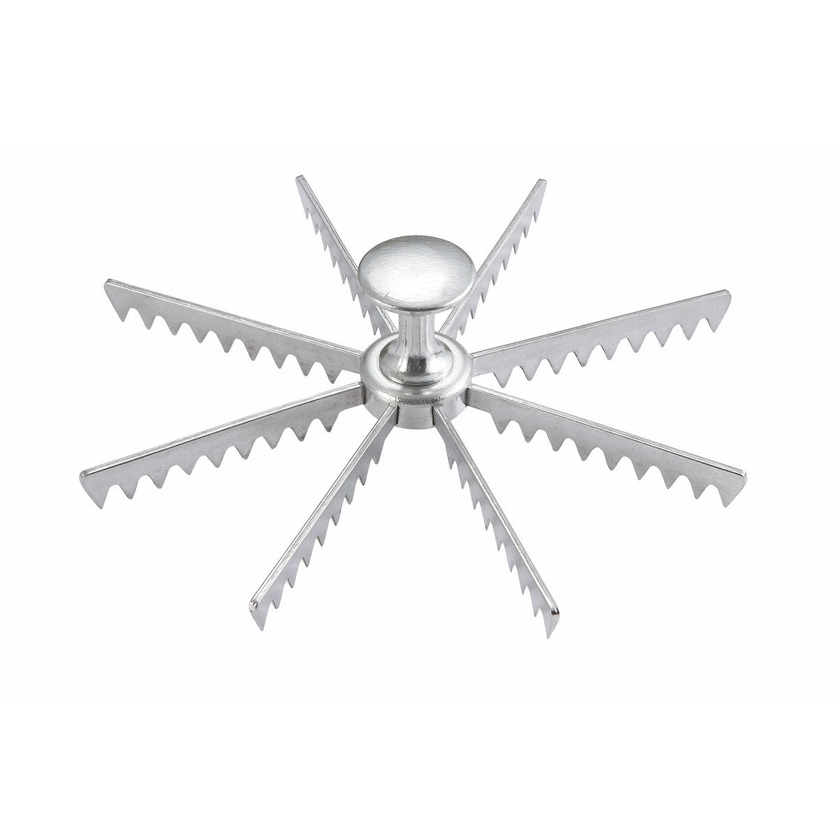 Winco APM-08 8 Cut Pie Marker / Cutter, Cast Aluminum