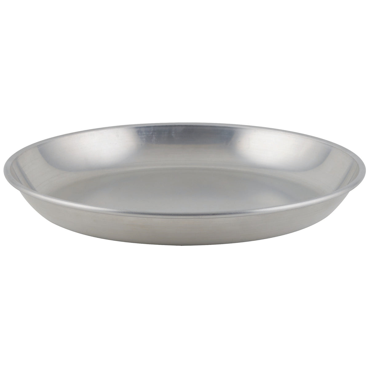Winco ASFT-20 Seafood Tray, 250 Oz., 19-3/4" Dia. X 1-1/2"H, Round | aluminum