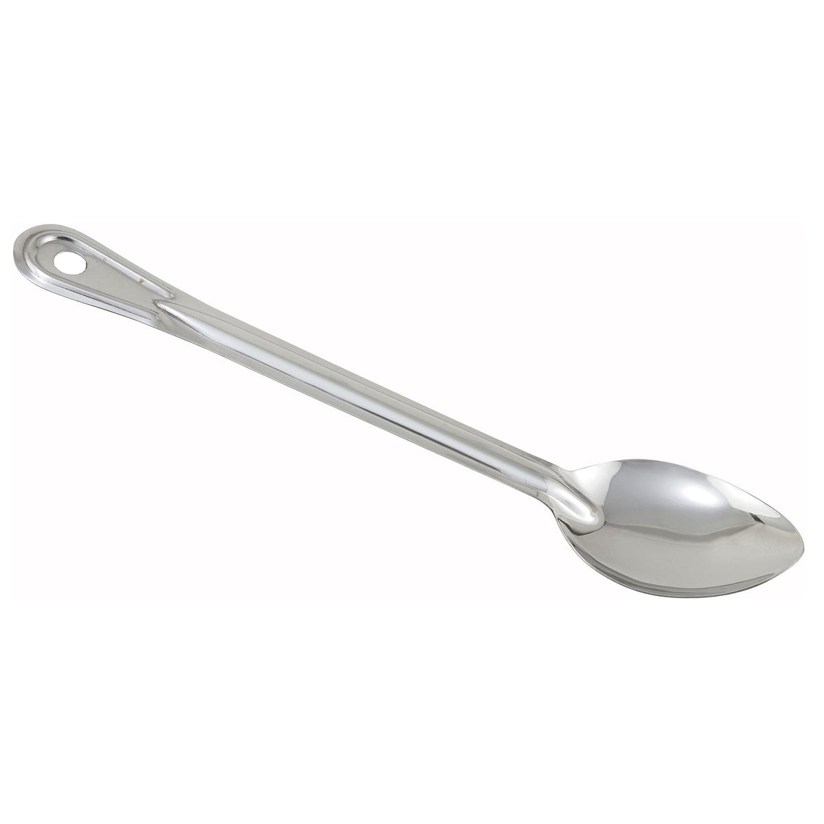 Winco BSON-15 15" Stainless Steel Solid Basting Spoon, One-Piece
