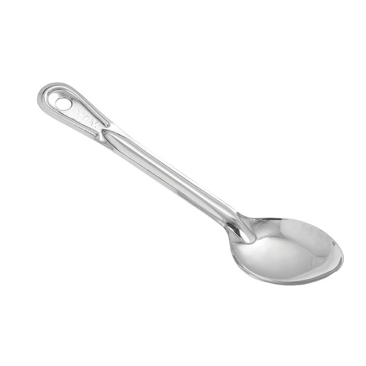 Winco BSOT-11 11" Solid Stainless Steel Basting Spoon, 1.2 mm