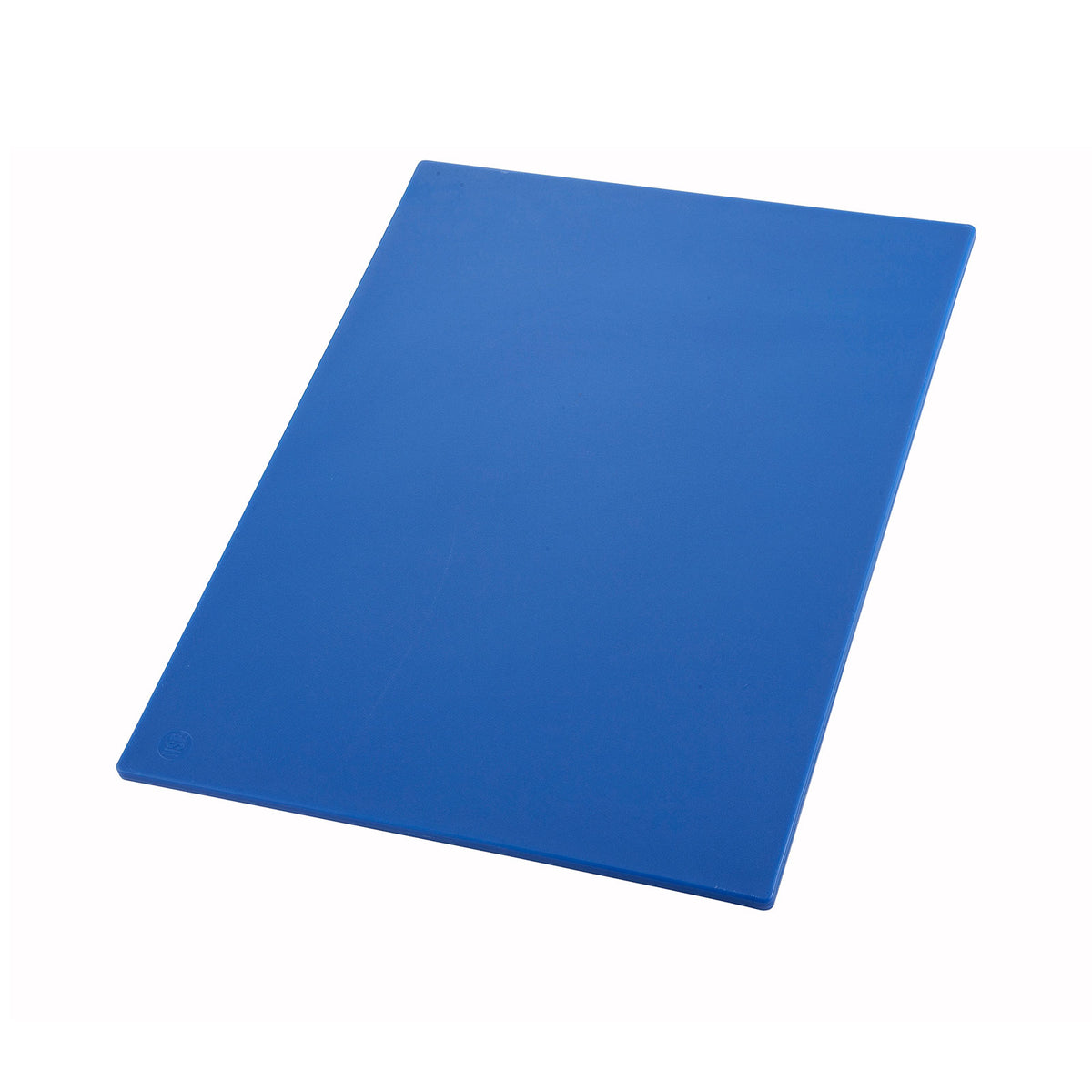 Winco CBBU-1520 NSF 20" x 15" x 1/2" Polyethylene Cutting Board, Blue