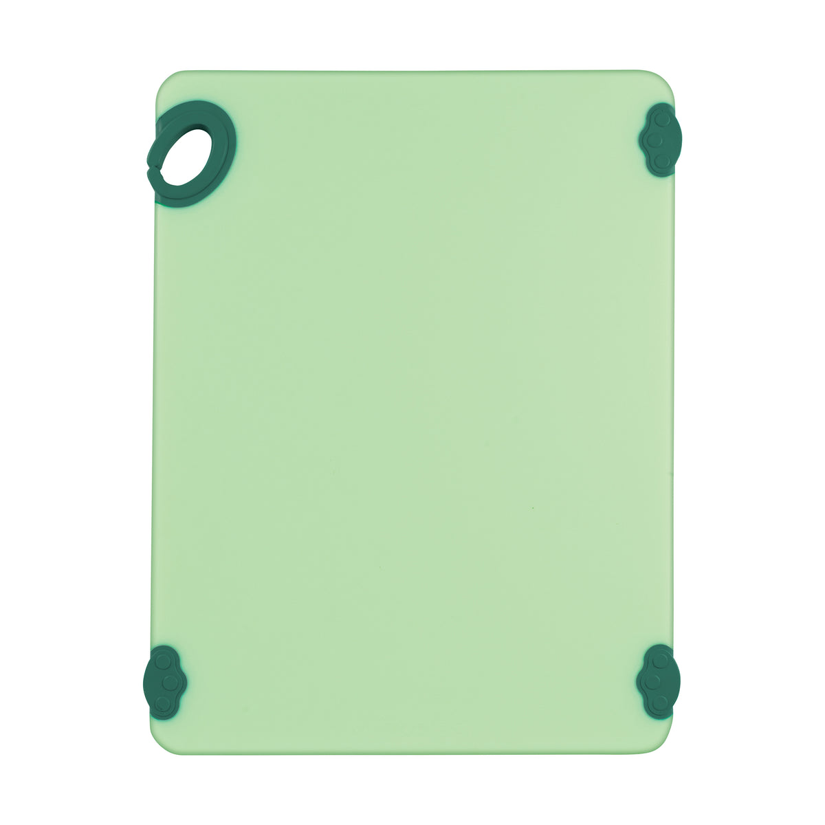 Winco CBK-1520GR Green StatikBoard Plastic Cutting Board - 15" x 20" x 1/2"
