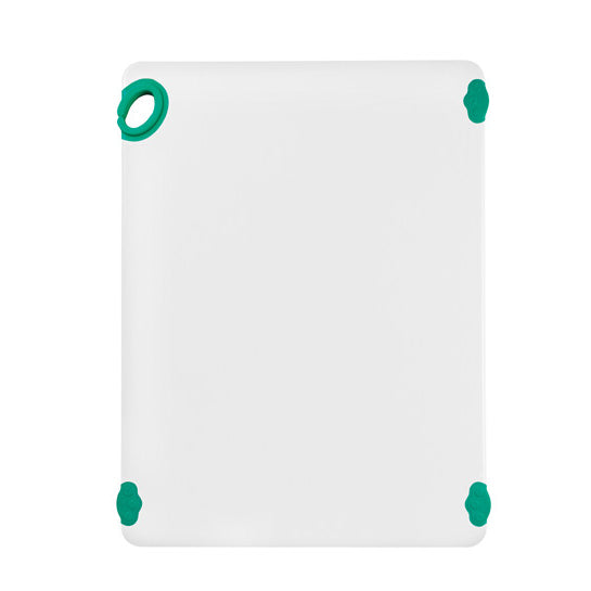 Winco CBN-1824GR Green StatikBoard Co-Polymer Plastic Cutting Board - 18" x 24" x 1/2"