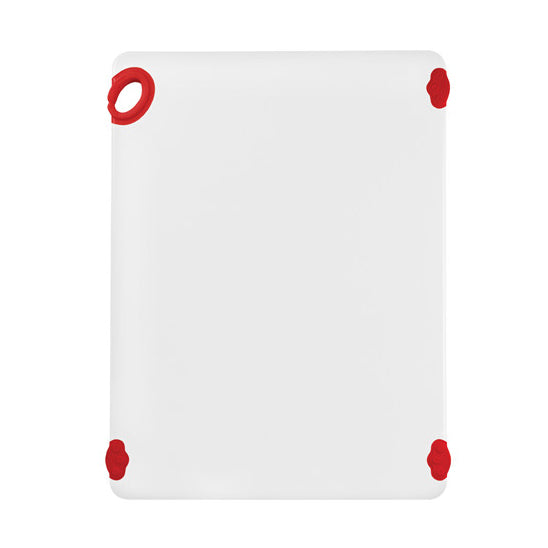 Winco CBN-1824RD Red StatikBoard Co-Polymer Plastic Cutting Board -18" x 24" x 1/2"