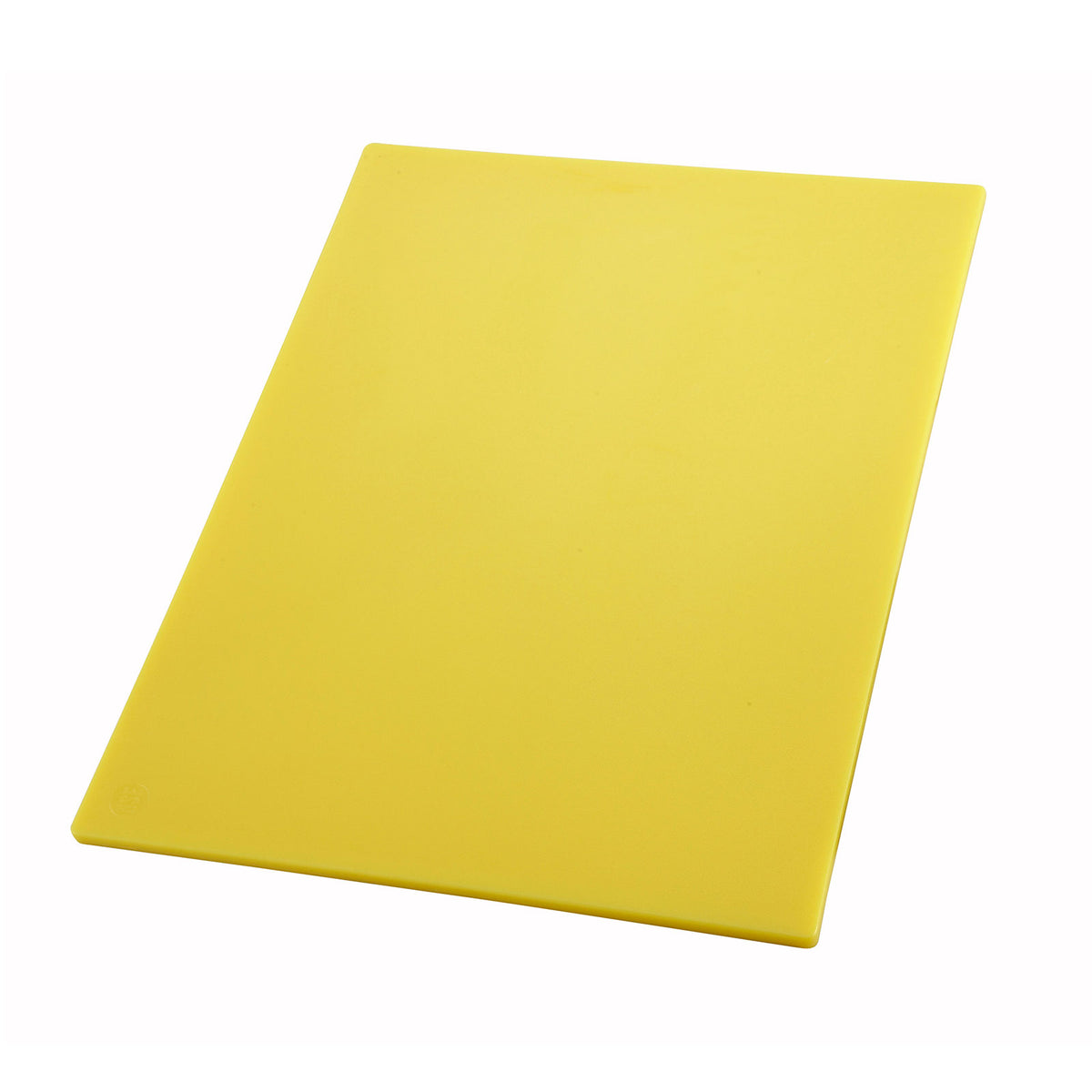Winco CBYL-1520 Polyethylene Cutting Board - 15" x 20" x 1/2", Yellow