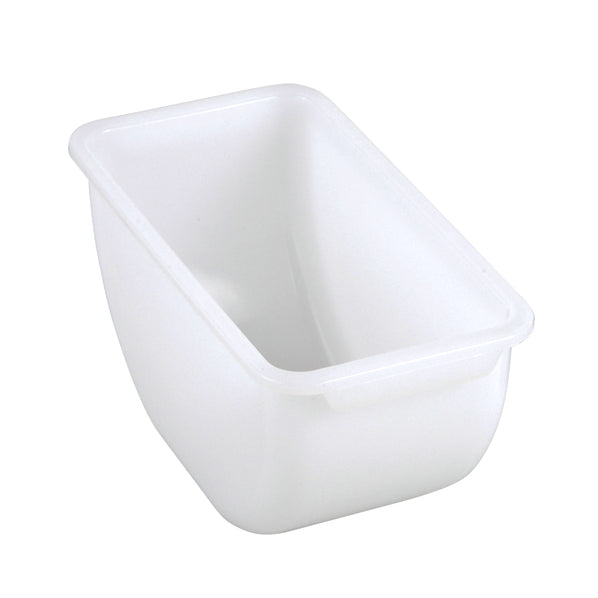 Winco CDP-1P 1 Pint Plastic Bar Condiment Dispenser Insert | 5.5" Wide