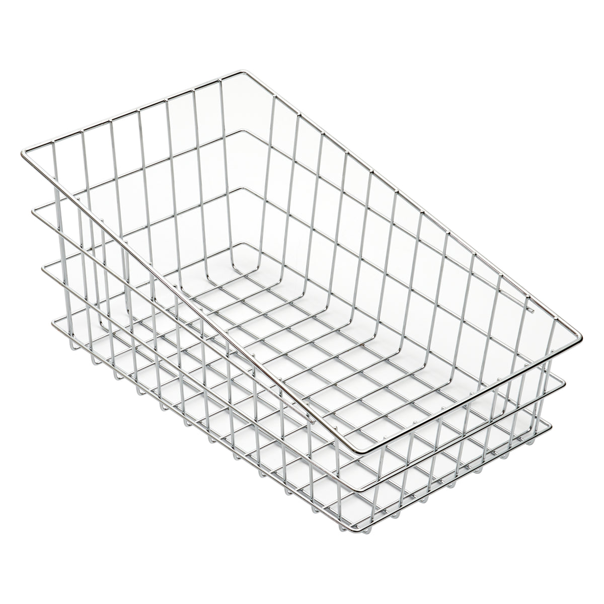 Winco DB-1911 Wire Bagel / Pastry Basket 18-1/2" x 11" x 8"H | metal