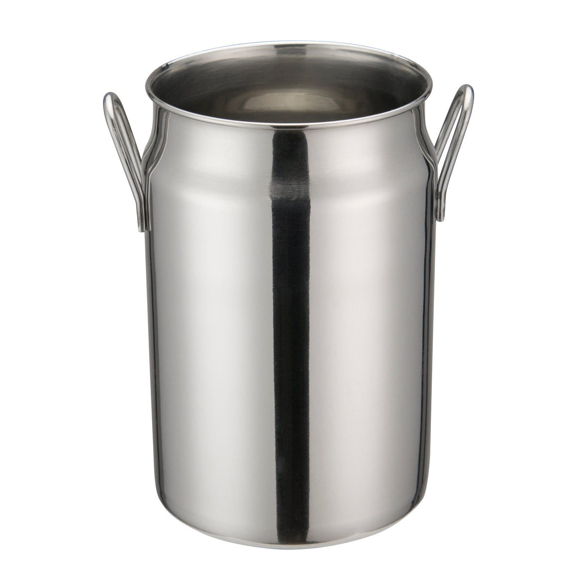 Winco DDSD-104S Mini Milk Can, 20 Oz., 3-1/8" Dia. X 5"H, With Handles