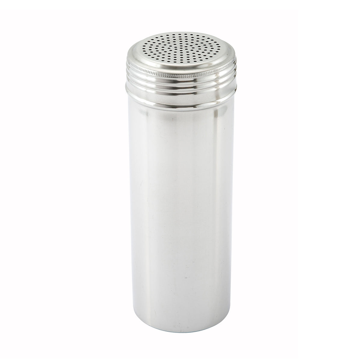 Winco DRG-22H 22 oz. Stainless Steel Shaker / Dredge without Handle | 12 - 22 oz