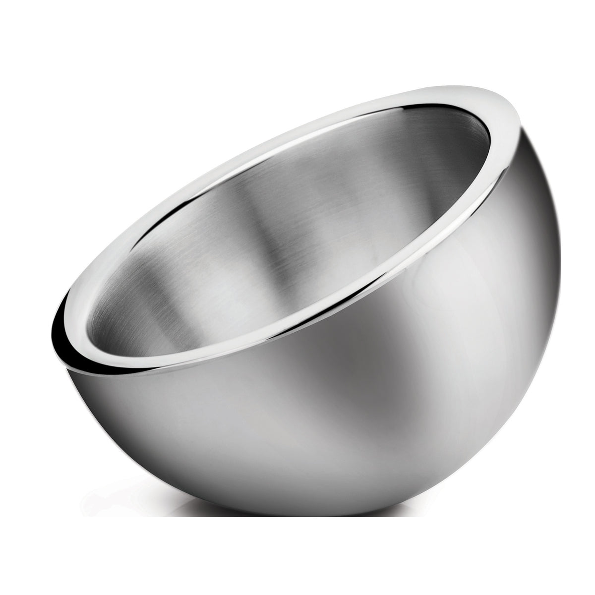Winco DWAB-S Small 1-1/2 Qt Insulated Angled Display Bowl, Small, Double-Wall | 1 quart (up to 63 oz)
