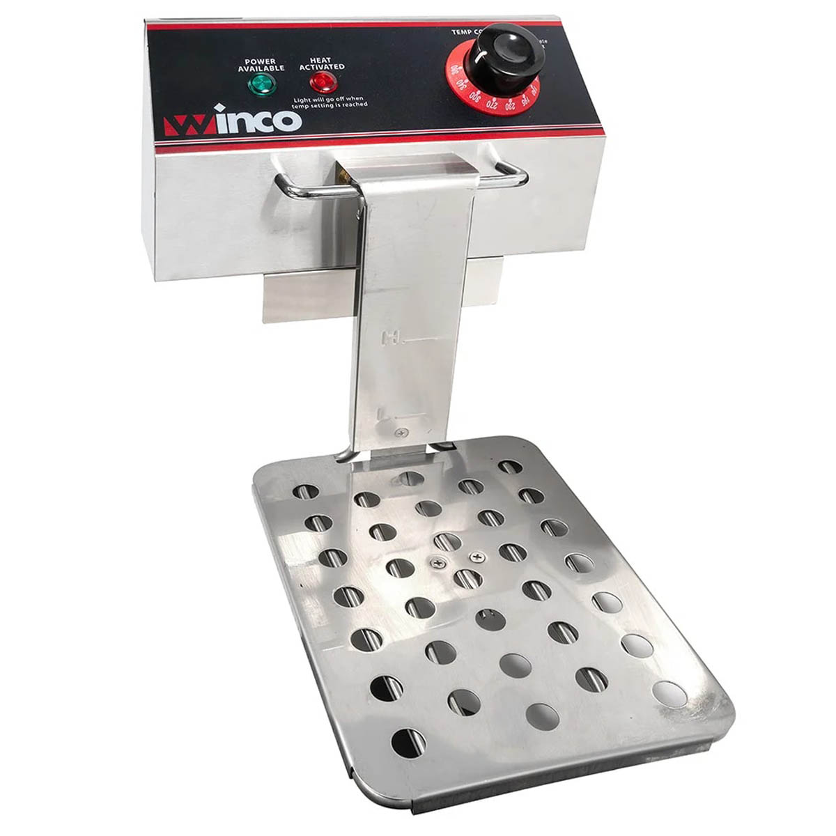 Winco EFS-16 Full Pot 16 lbs Single Well Electric Countertop Fryer, 120v/60/1-ph | 11.75" Wide
