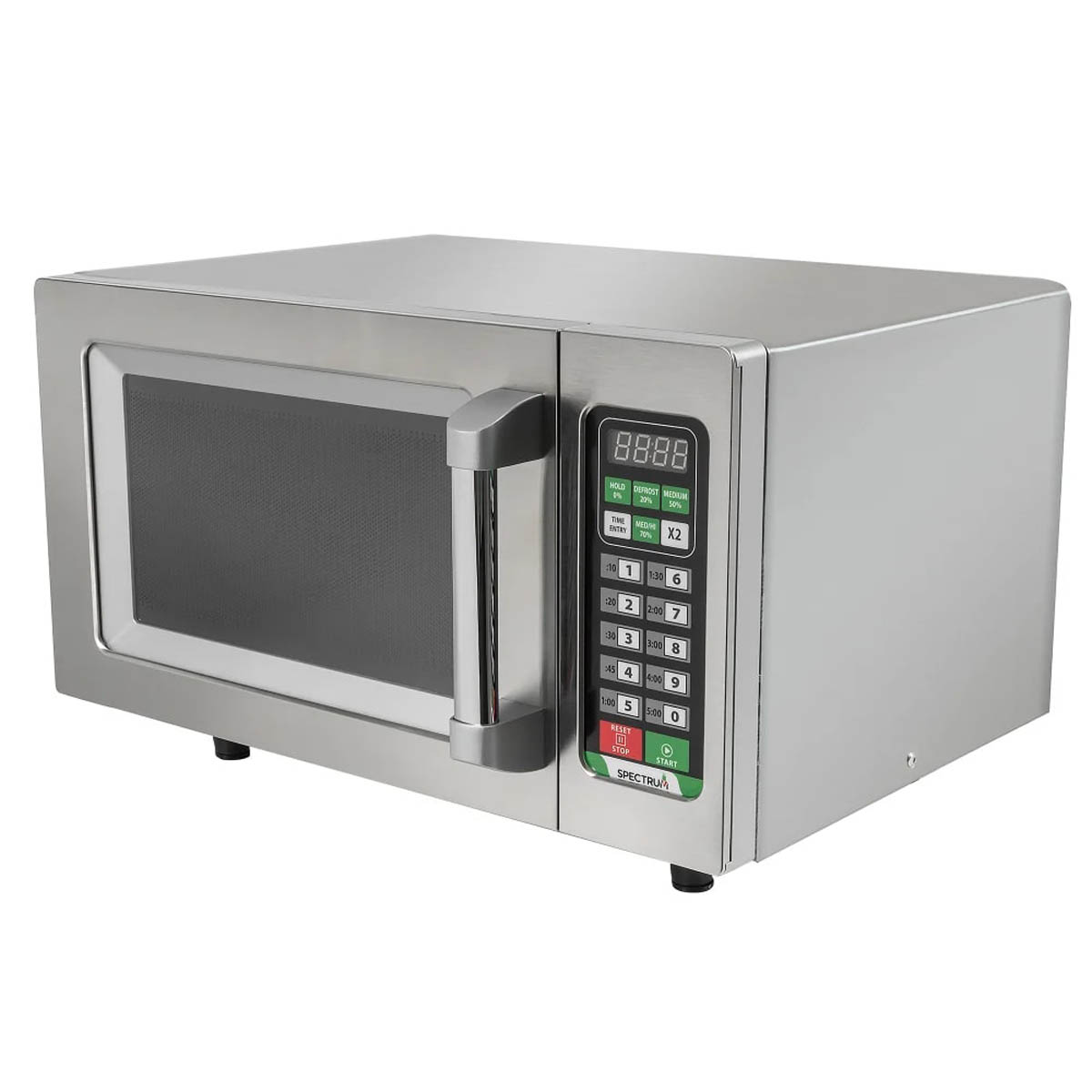 Winco EMW-1000ST 1000-Watt Commercial Microwave Oven w/ 0.9 cu ft Capacity, Touch Control | 0.9 - 1.1 cu. ft. capacity