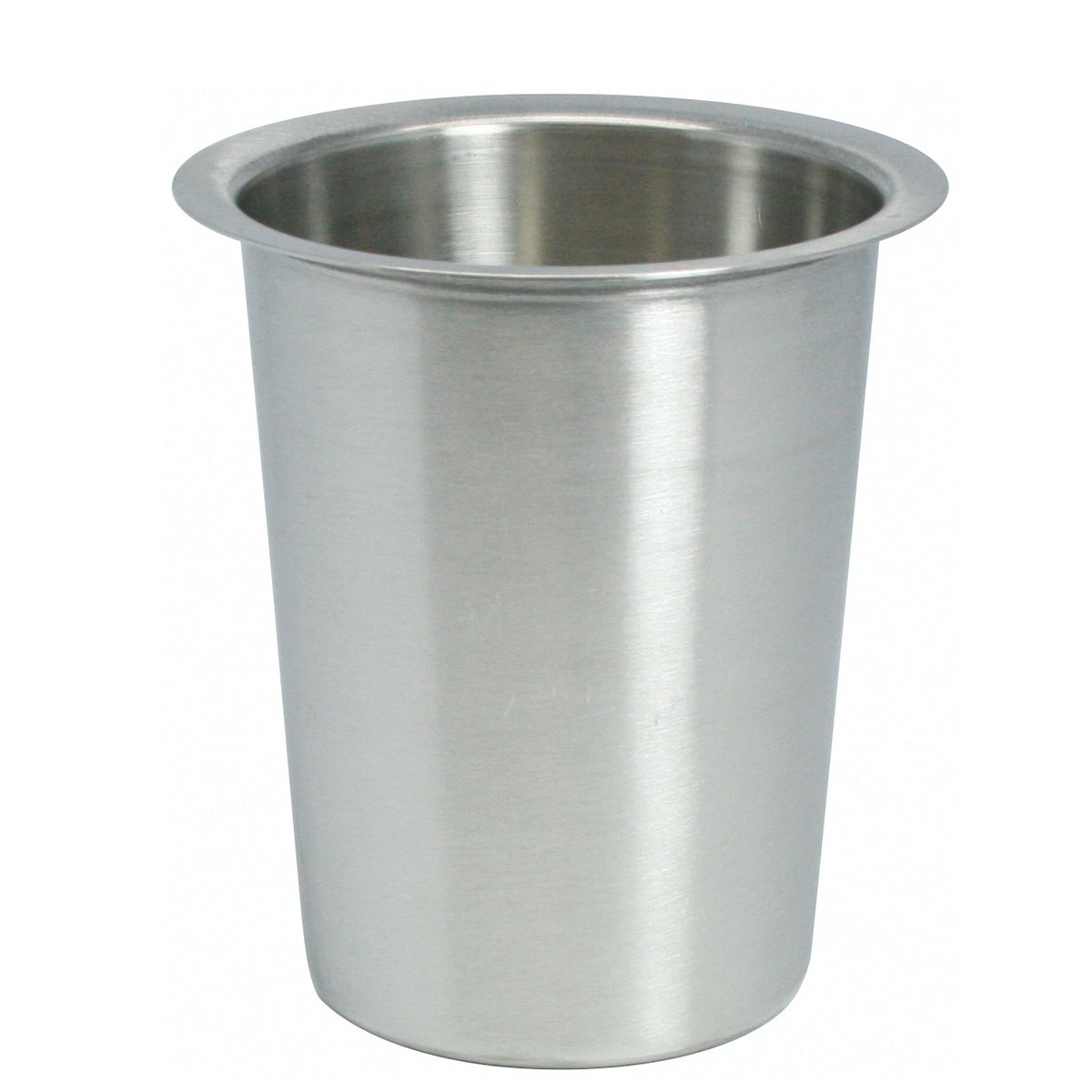 Winco FC-SL 4" Round Solid Flatware Cylinder, Stainless Steel