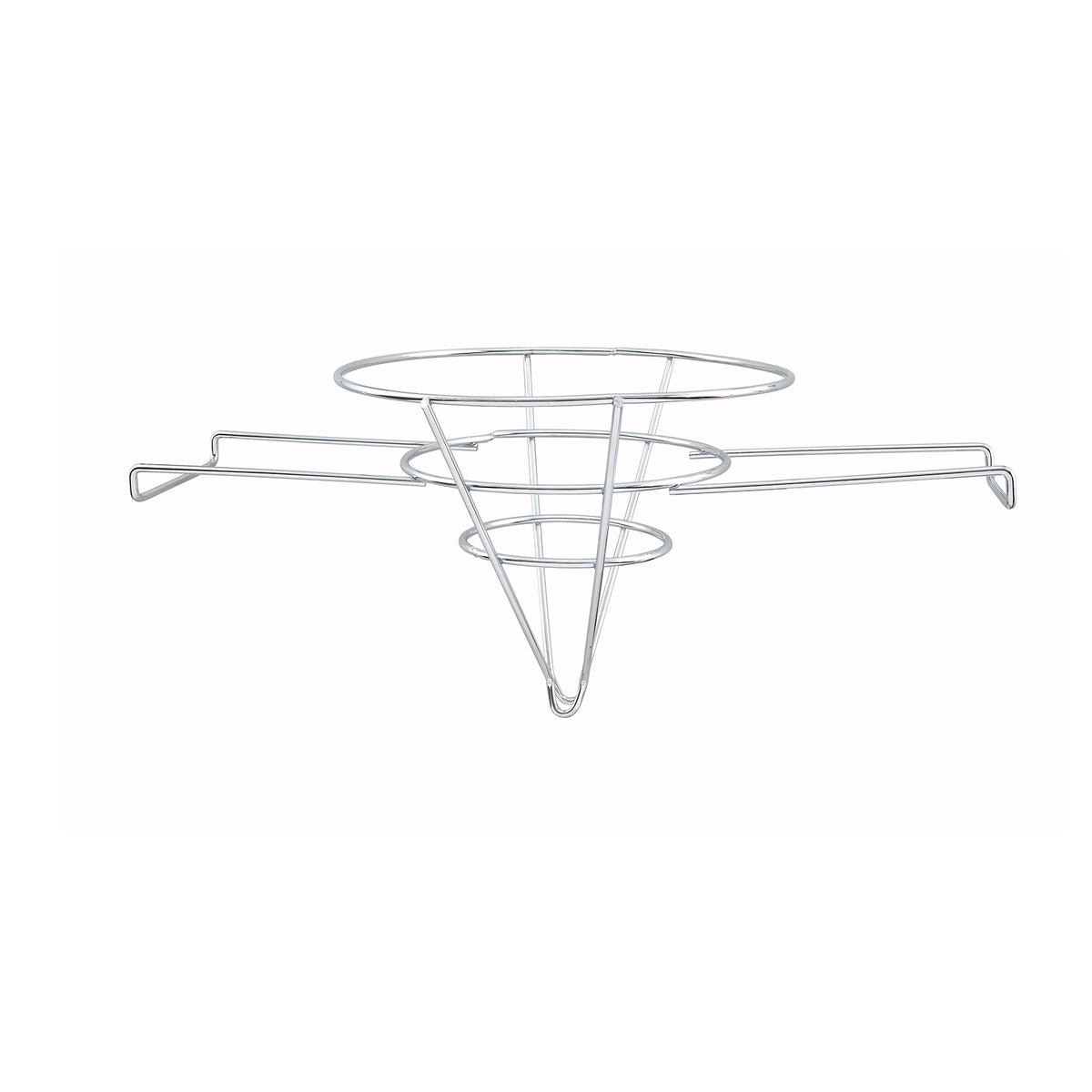 Winco FF-10 Chrome Plated 10" Fryer Oil Cone Filter Holder