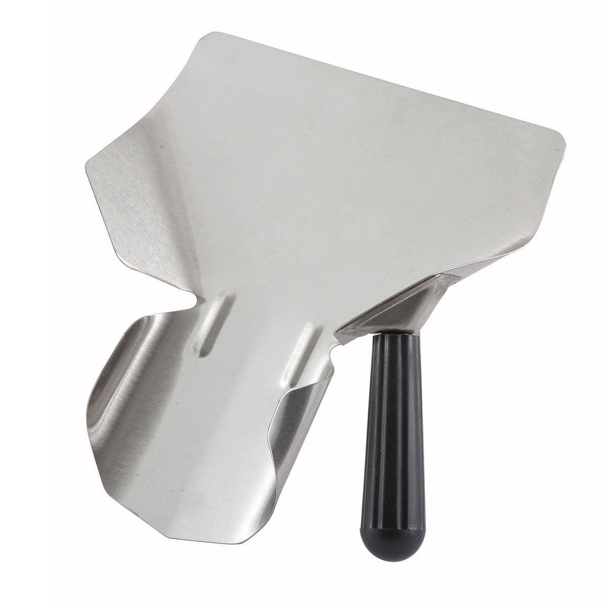 Winco FFB-1R Stainless Steel French Fry Bagger, Right Handle, Black Bakelite Handle | 0" Wide