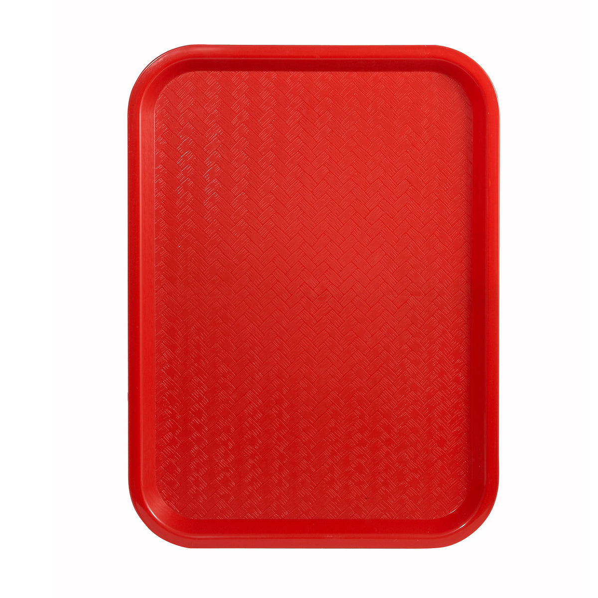 Winco FFT-1014R Fast Food Tray, 10" X 14", BPA Free, Polypropylene, Red, NSF