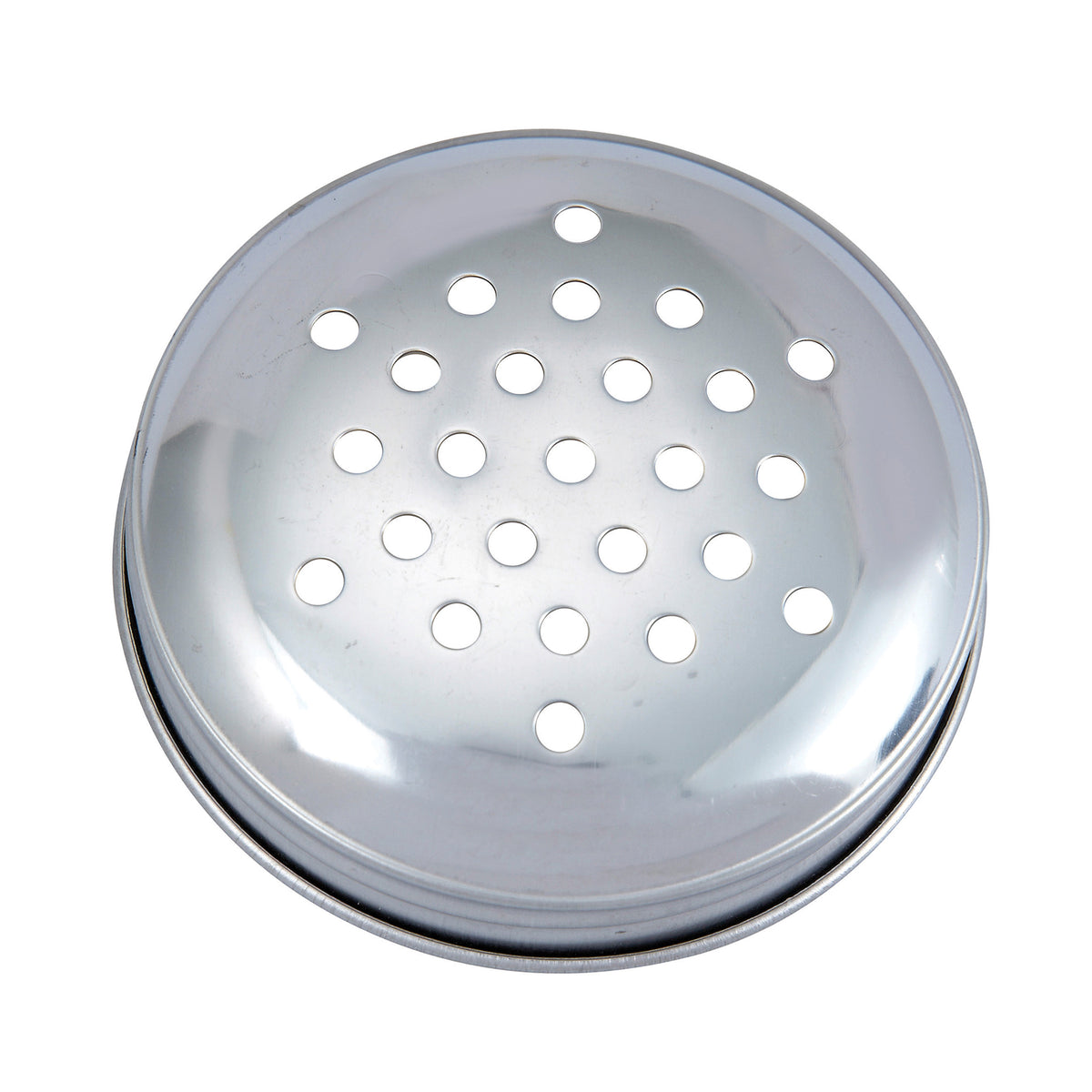 Winco G-103C Cheese and Spice Shaker with Perforated Stainless Steel Top, Fits G-103 Model - 1 Dozen