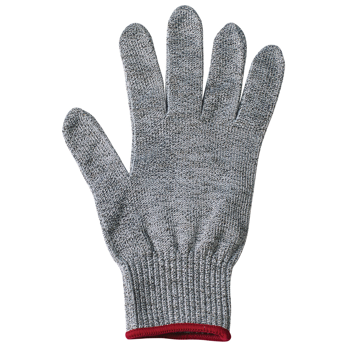 Winco GCRA-S Anti-Microbial Cut Resistant Glove w/ Red Wristband | 0" Wide