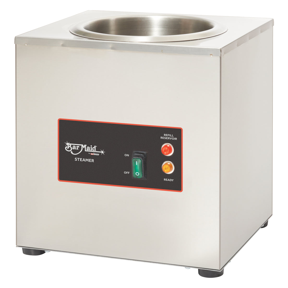 Winco GSS-04-I Bar Maid Electric Glass Steamer, 4.25Qt Reservoir, 220V | 13.6" Wide
