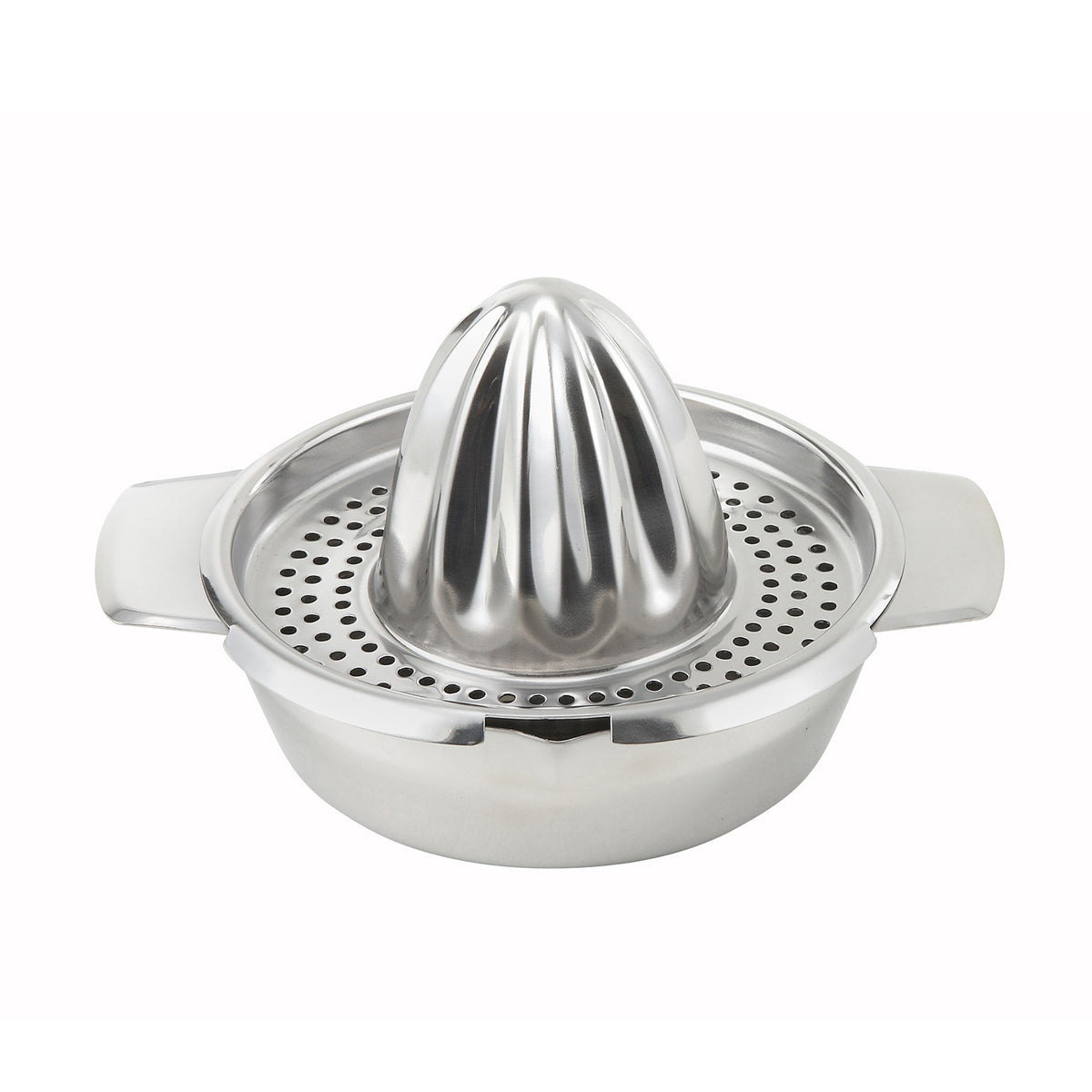 Winco JC-4 Stainless Steel 5" Hand Citrus Juicer